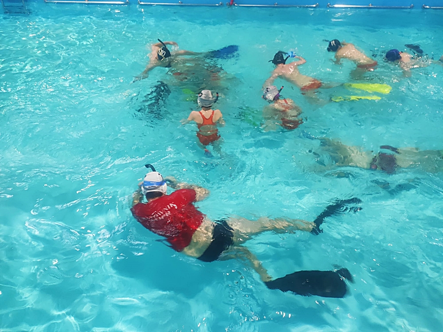 Hokej pod wodą Walenie Siemianowice Śląskie Trening 4 III 2023. Koniec Walenia czyli Amatorska Liga Hokeja Pod Wodą